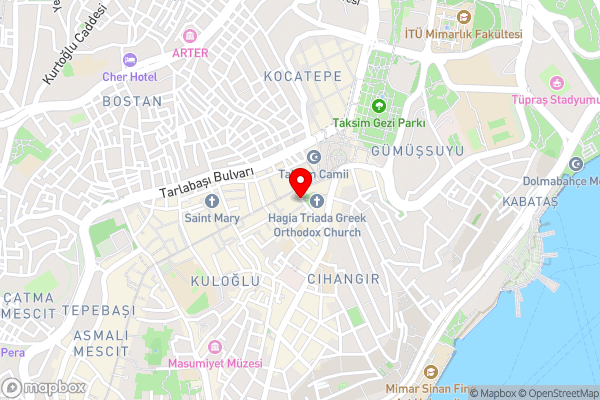 Almadina Hotel Istanbul - Hotel Location Map