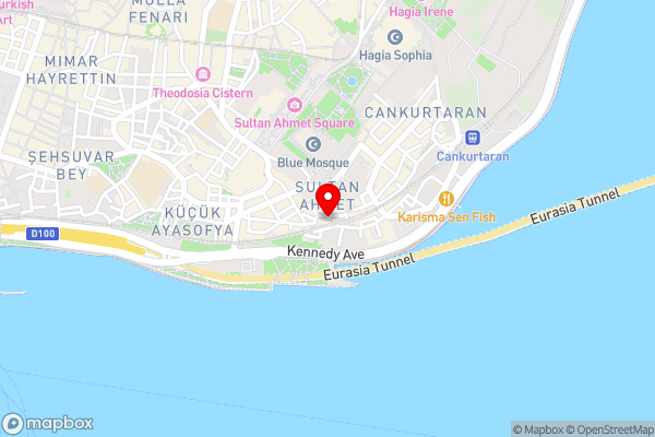 Almina Guest House - Hotel Location Map