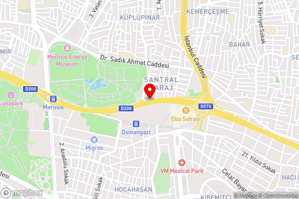 Almira Hotel Thermal Spa & Convention Center - Hotel Location Map