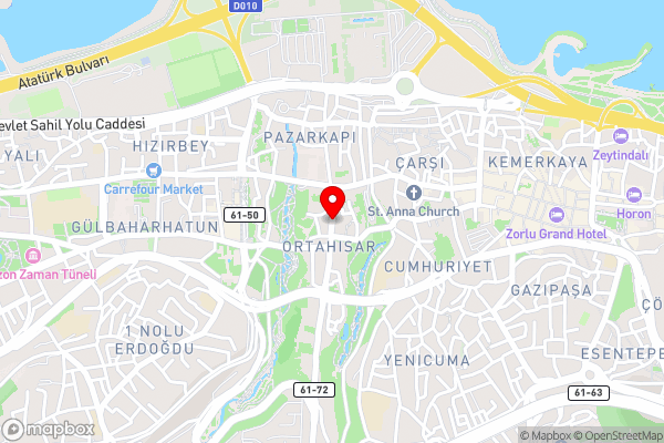 ALMIRCAN HOTEL - Hotel Location Map