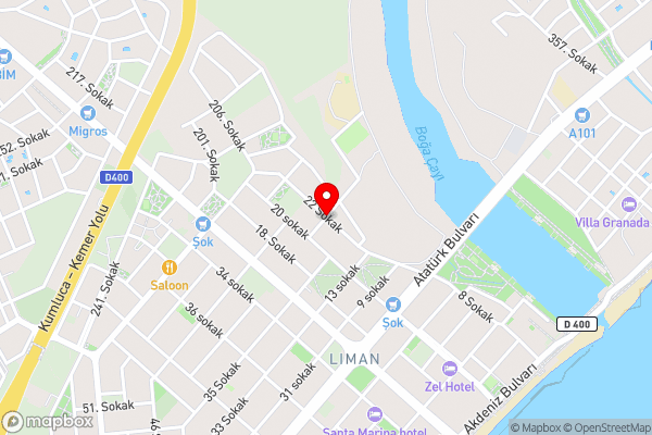 Alpinist Camping - Hotel Location Map