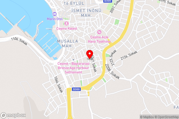 Altinyaz Hotel - Hotel Location Map