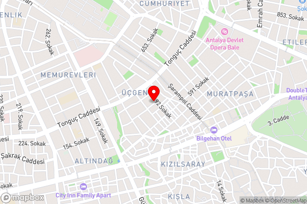 Alyans Hotel - Hotel Location Map