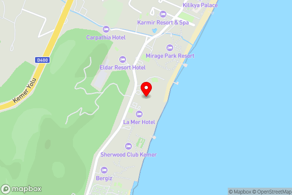 Amara Comfort Resort - Hotel Location Map