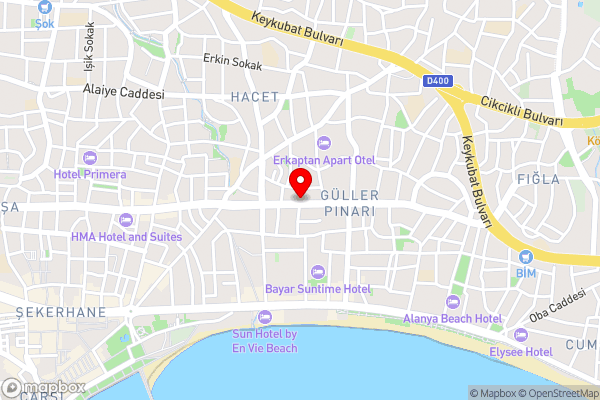 Amberrose Apart Hotel - Hotel Location Map