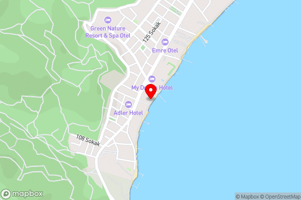 Amos Hotel - Hotel Location Map