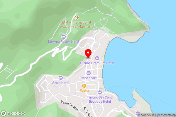 AMOSSİA Elite Boutique Hotel - Hotel Location Map
