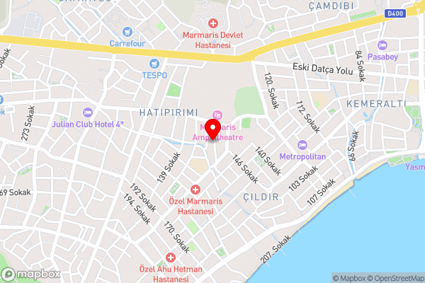 Amphi Apartments - Hotel Location Map