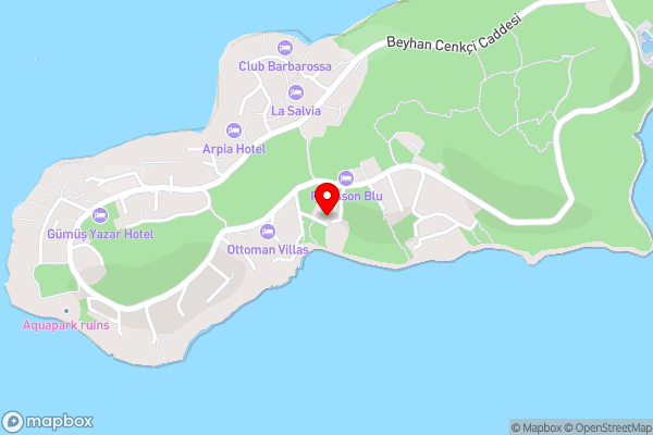 Amphora Hotel - Hotel Location Map