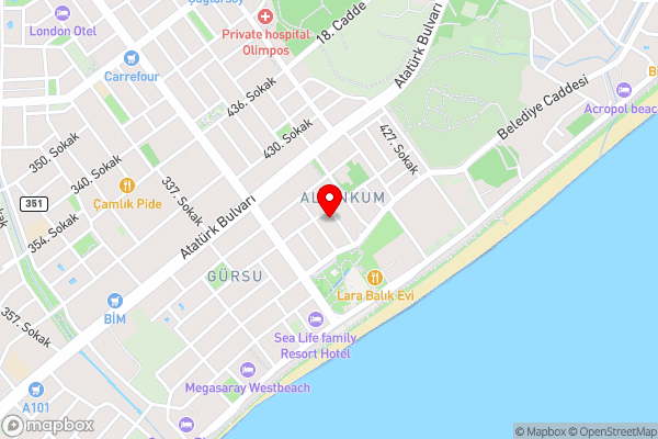 Anatolian Homes & Apart - Hotel Location Map