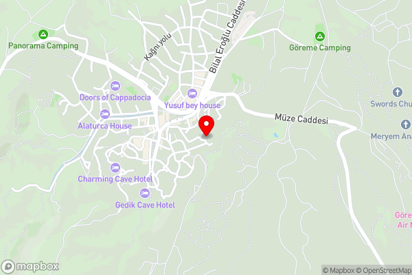 Anatolian Houses Cave Hotel & SPA - Hotel Location Map