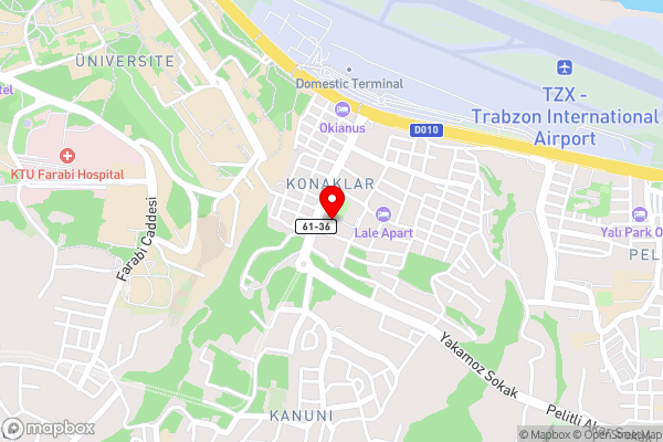Andalouse Suite Hotel - Hotel Location Map