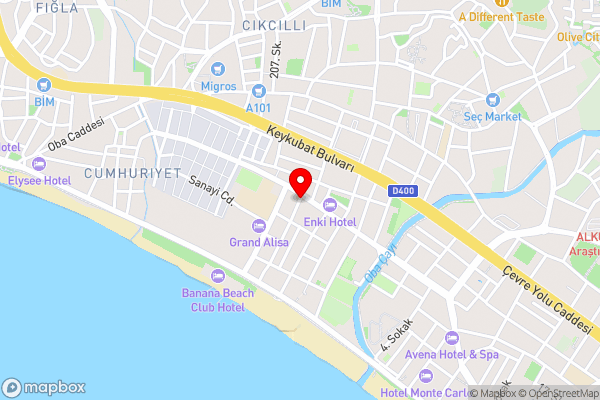 Anfora Residans - Hotel Location Map