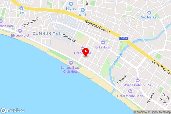 Anfora Residans - Hotel Location Map