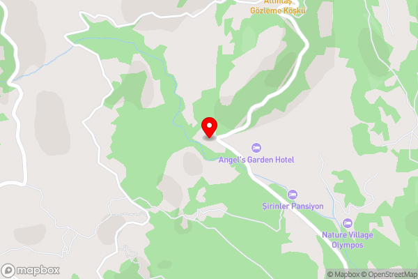 Angels Garden Hotel - Hotel Location Map