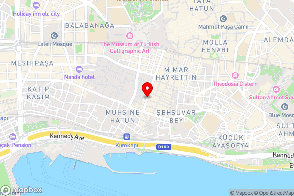 Angels Garden Hotel - Hotel Location Map