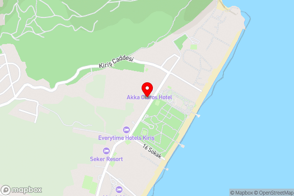 Anita Dream Hotel - Hotel Location Map