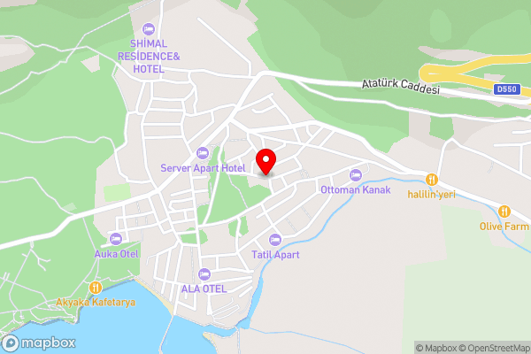 Ankakyaka Apart Hotel - Hotel Location Map