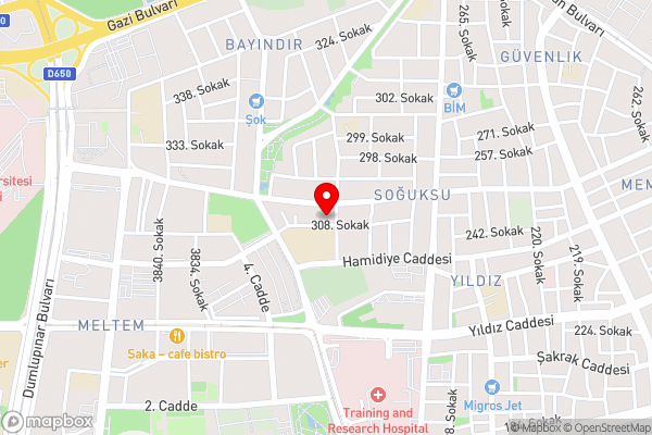 Antalya Apart1 - Hotel Location Map