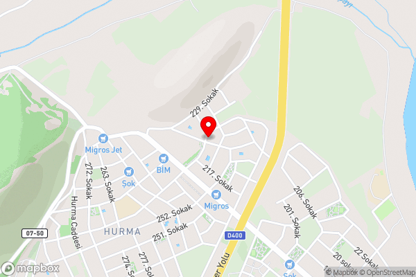 Antalya Begonvil Apart - Hotel Location Map