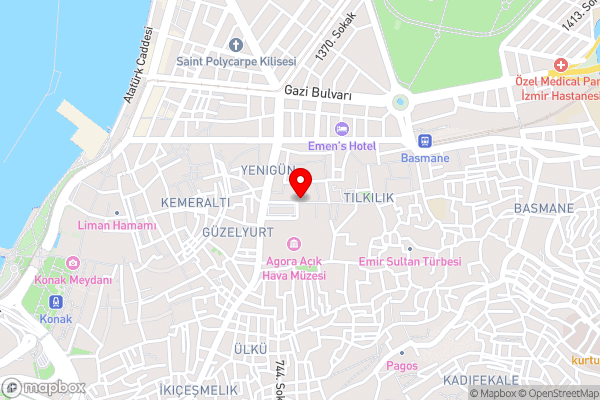 Antikhan Hotel - Hotel Location Map