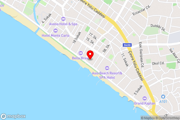 Antique Roman Palace - Adults Only Ultra All Inclusive - Hotel Location Map