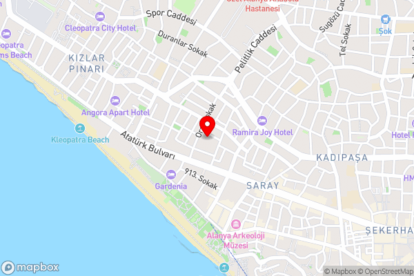 Апартаменты Best Home 26 Cleopatra Legacy No 8 - Hotel Location Map