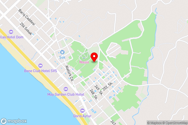 Апартаменты Махмутлар RESIDENCE ZODIAC 1 - Hotel Location Map
