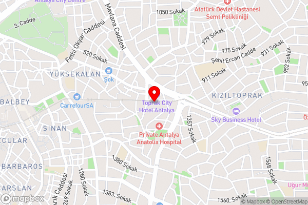 Апартаменты на центральной улице - Hotel Location Map