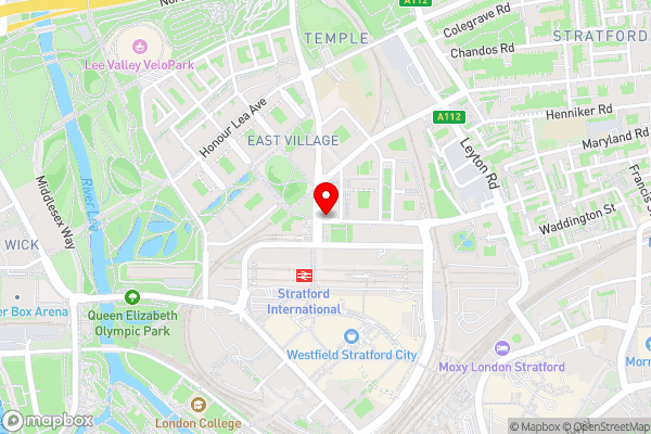 Aparthotel Adagio London Stratford - Hotel Location Map