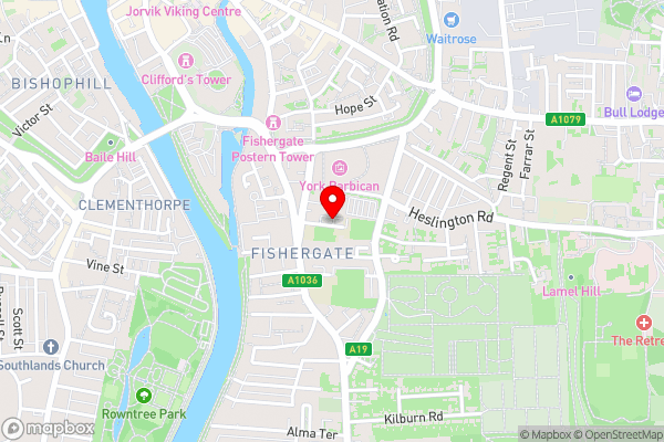 Apartment 15 in York - Hotel Location Map