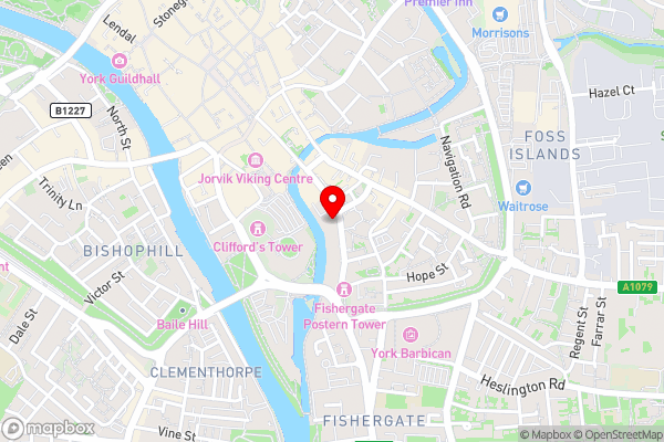 Apartment 207 @ Ryedale House - Hotel Location Map