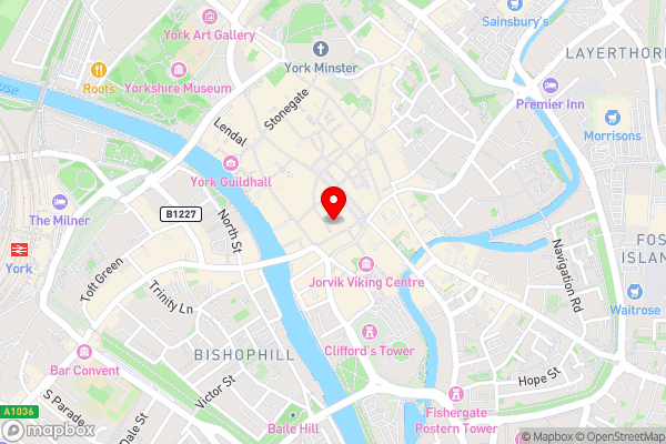 Apartment 5 in York - Hotel Location Map