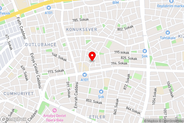 Apartment in Muratpasa - Hotel Location Map