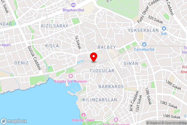 Apartment in Muratpasa, Antalya - Hotel Location Map