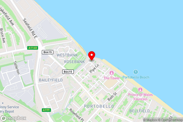 Apartment on the beach - Hotel Location Map