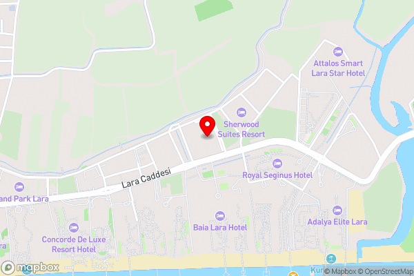 Apartment with Shared Pool in Antalya - Hotel Location Map