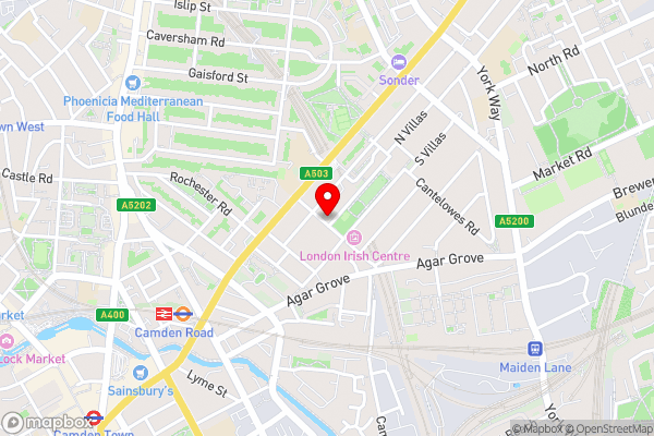 Apartments at Camden Square - Hotel Location Map