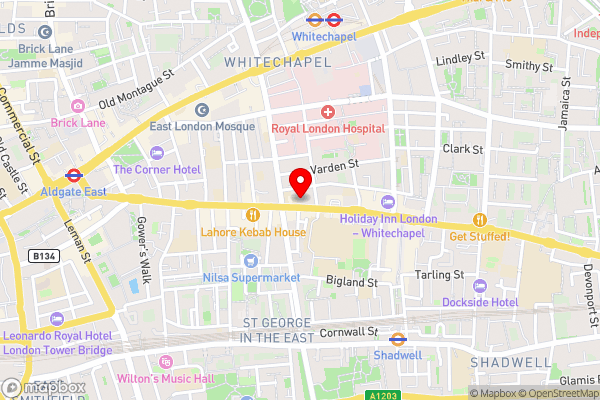 Aptel East - Hotel Location Map