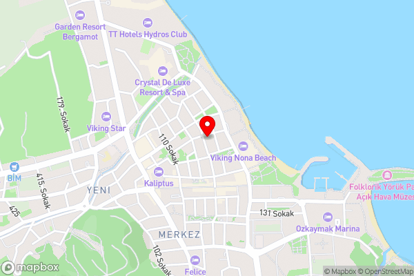 AQUA Suite Kemer - Hotel Location Map