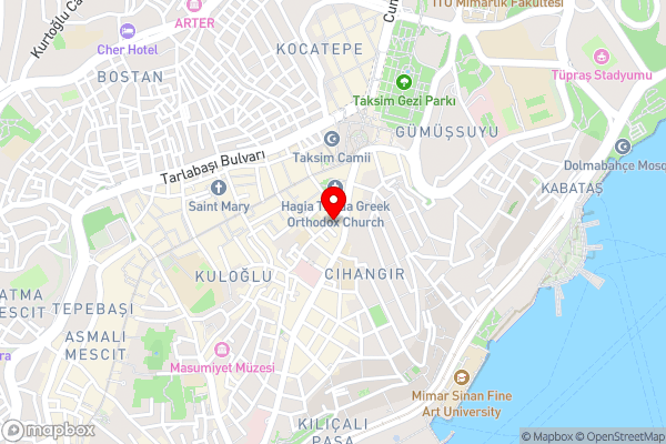 Arart Hotel - Hotel Location Map