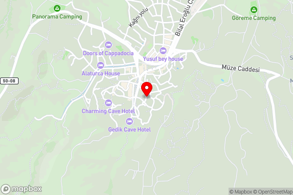 Arch Palace - Hotel Location Map