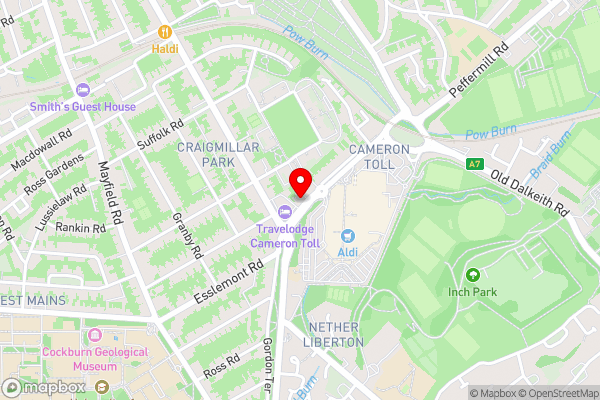 Ardgowan Guest House - Hotel Location Map