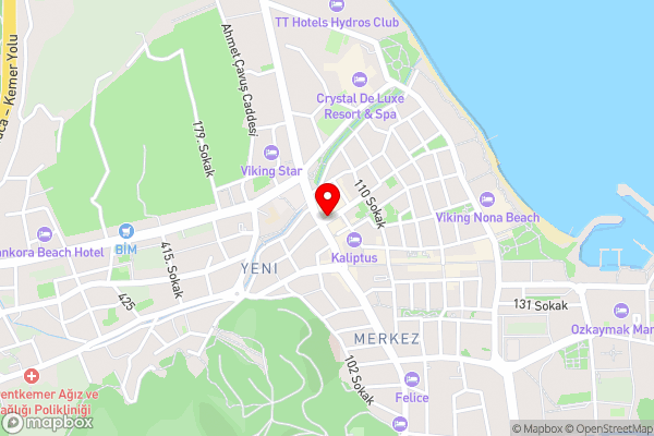 Ares City Hotel - Hotel Location Map