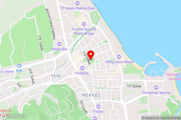 Ares City Hotel - Hotel Location Map