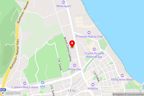 Ares Hotel - Hotel Location Map