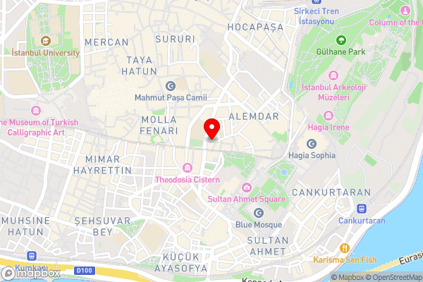 Arife Sultan Hotel - Hotel Location Map