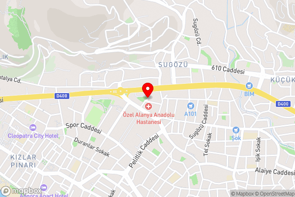 Ark Apart and Suite Hotel - Hotel Location Map