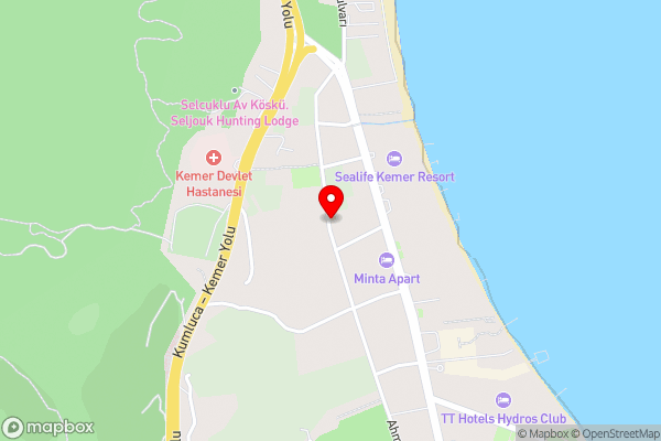 Armir Resort Kemer - Hotel Location Map