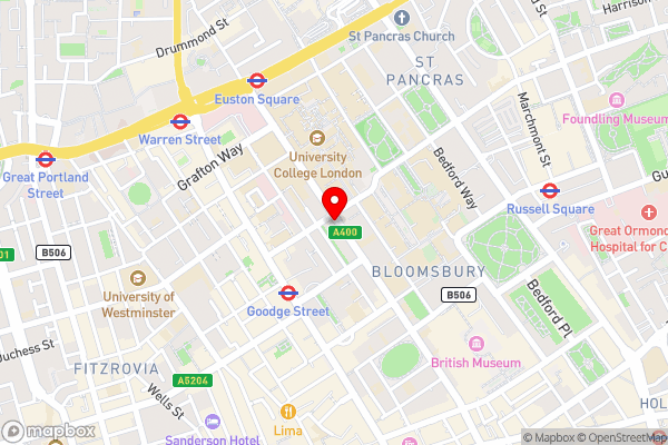 Arosfa Hotel London by Compass Hospitality - Hotel Location Map